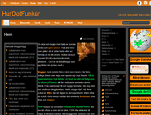 Tablet Screenshot of hurdetfunkar.se
